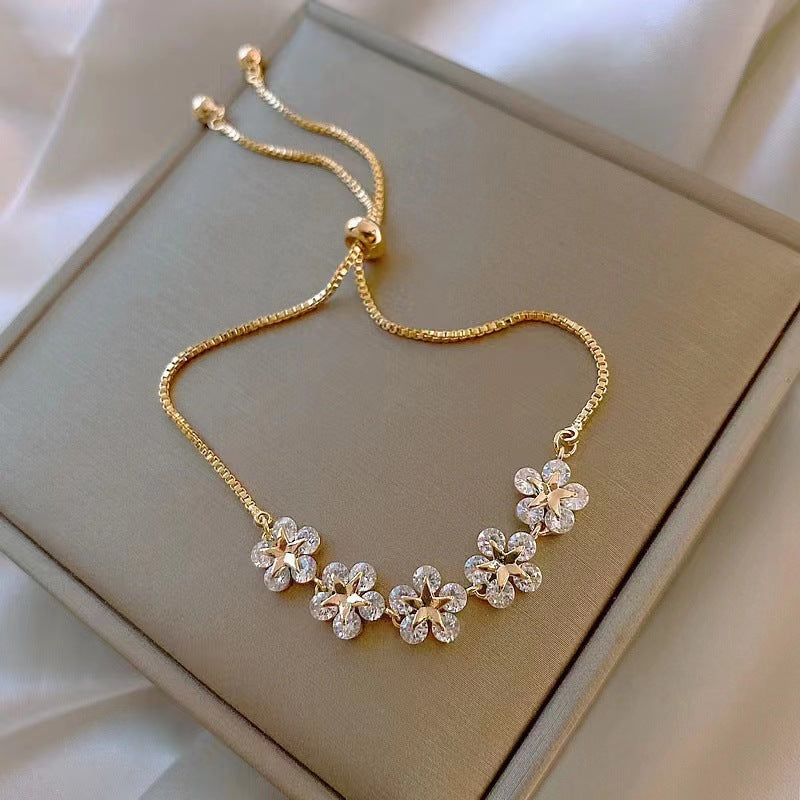 Elegant Floral Bracelet