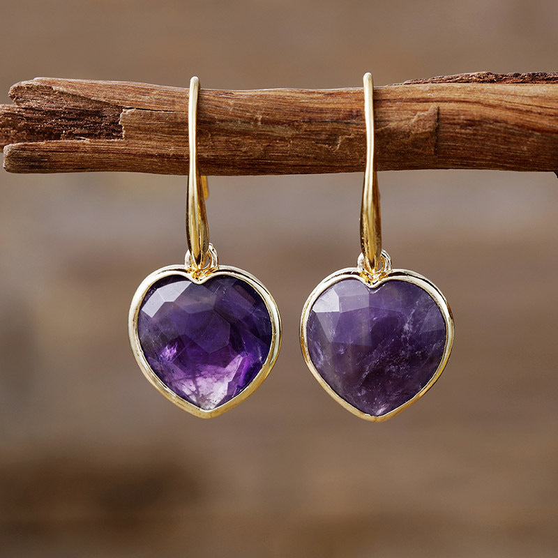 Elegant Amethyst Earrings