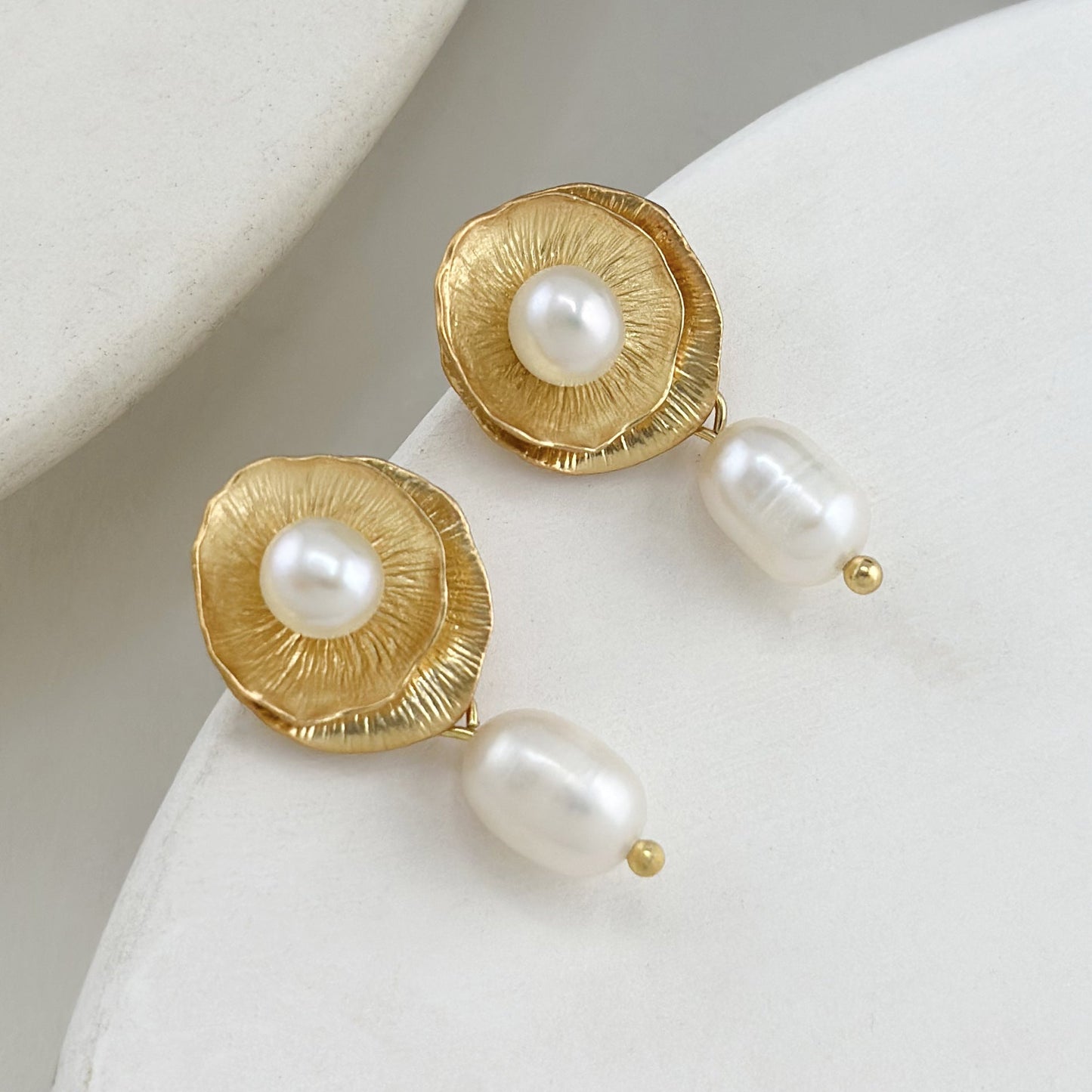 Elegant Pearl Earrings