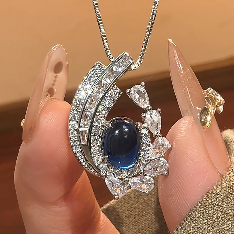 Elegant Sapphire Necklace