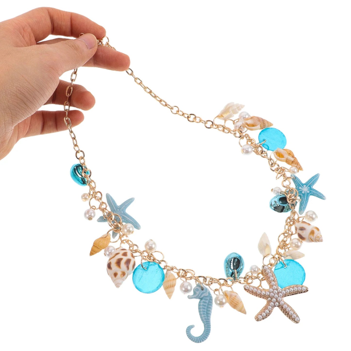 Bohemian Starfish Charm Bracelet
