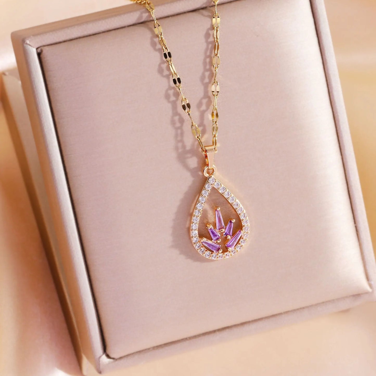 Elegant Amethyst Necklace