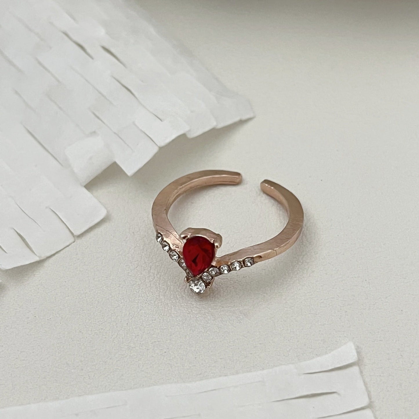 Elegant Ruby Ring
