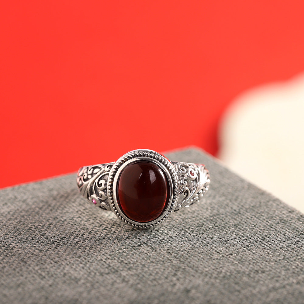 Vintage Garnet Ring