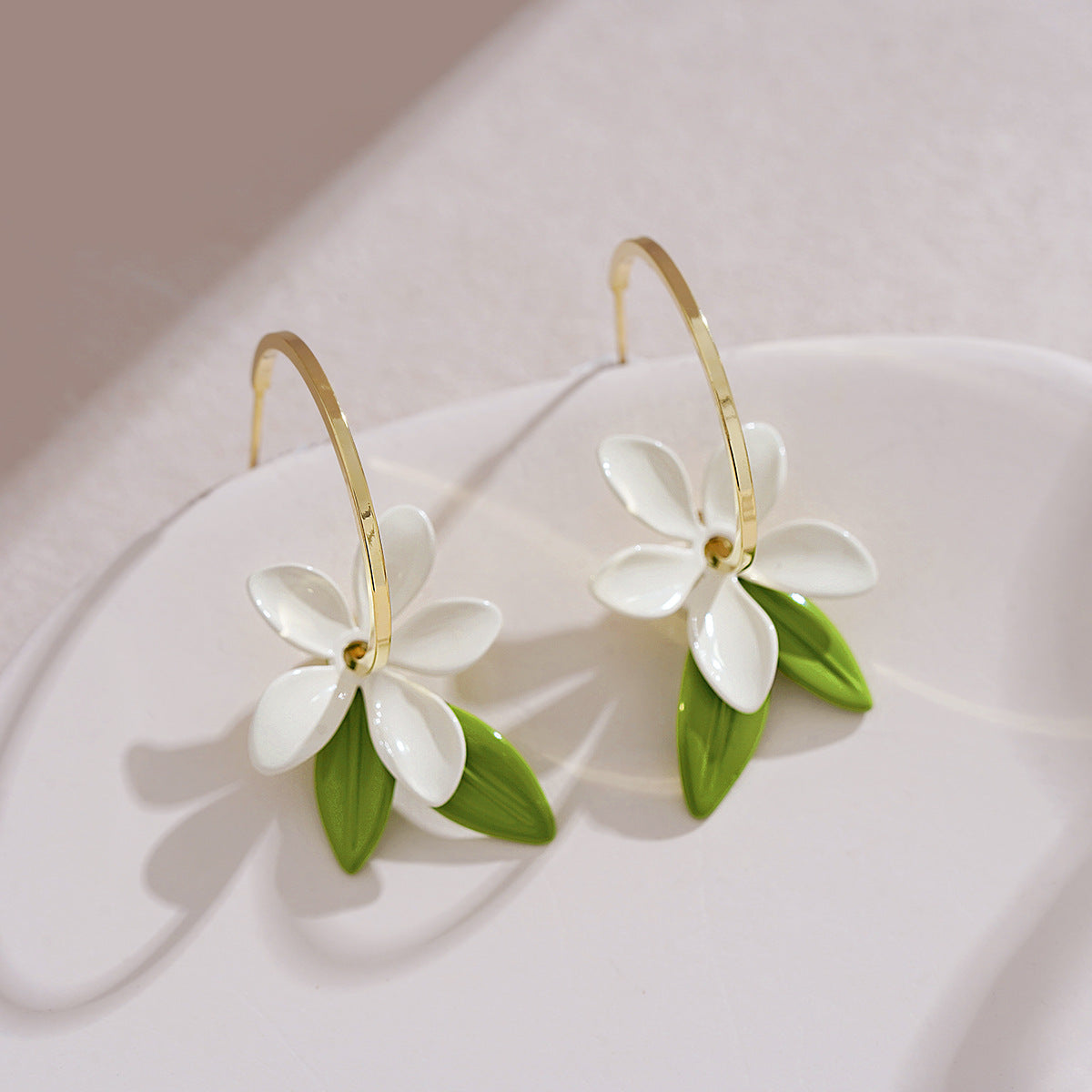 Delicate Flower Earrings