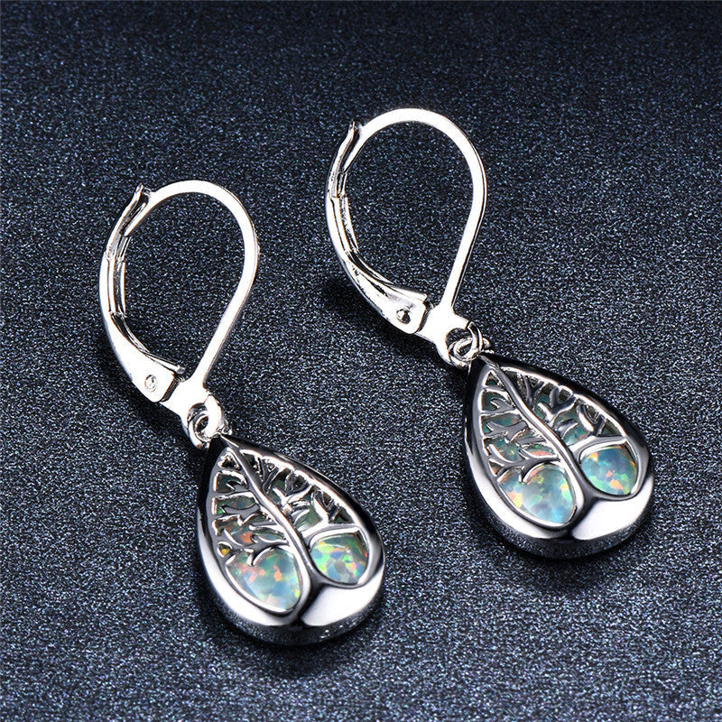 Elegant Opal Earrings