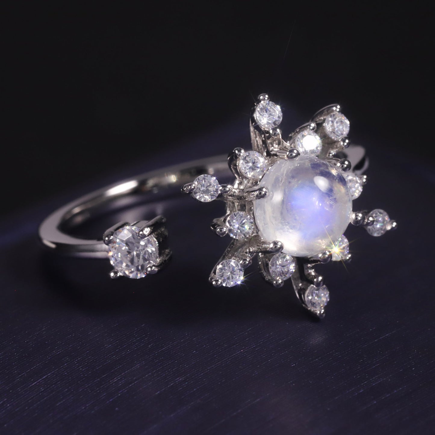 Elegant Moonstone Ring