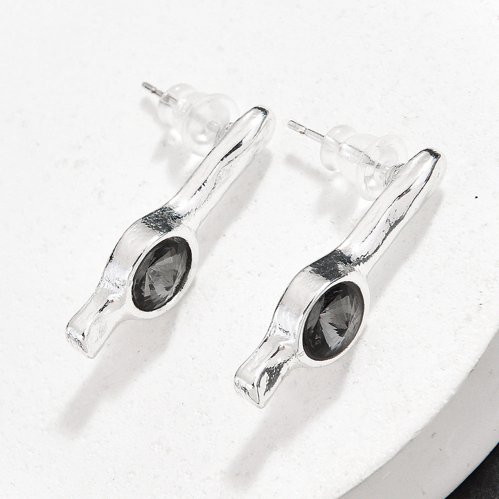 Elegant Smoky Quartz Earrings