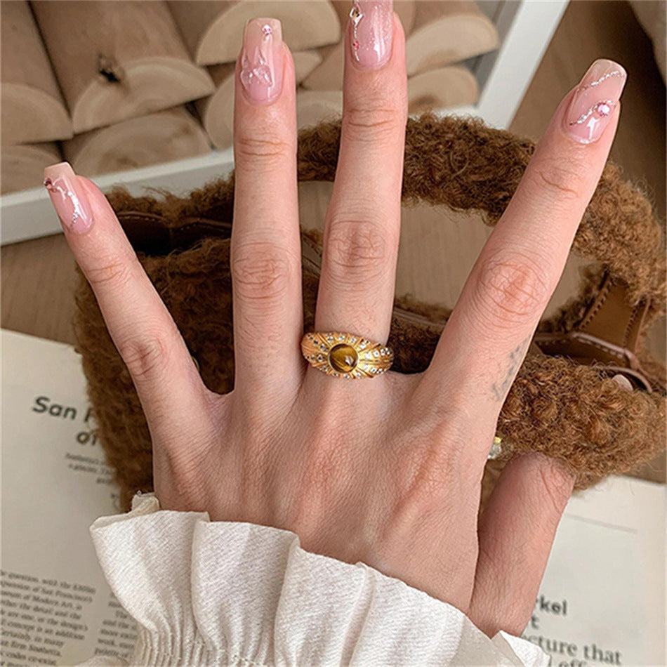Vintage Tiger Eye Ring