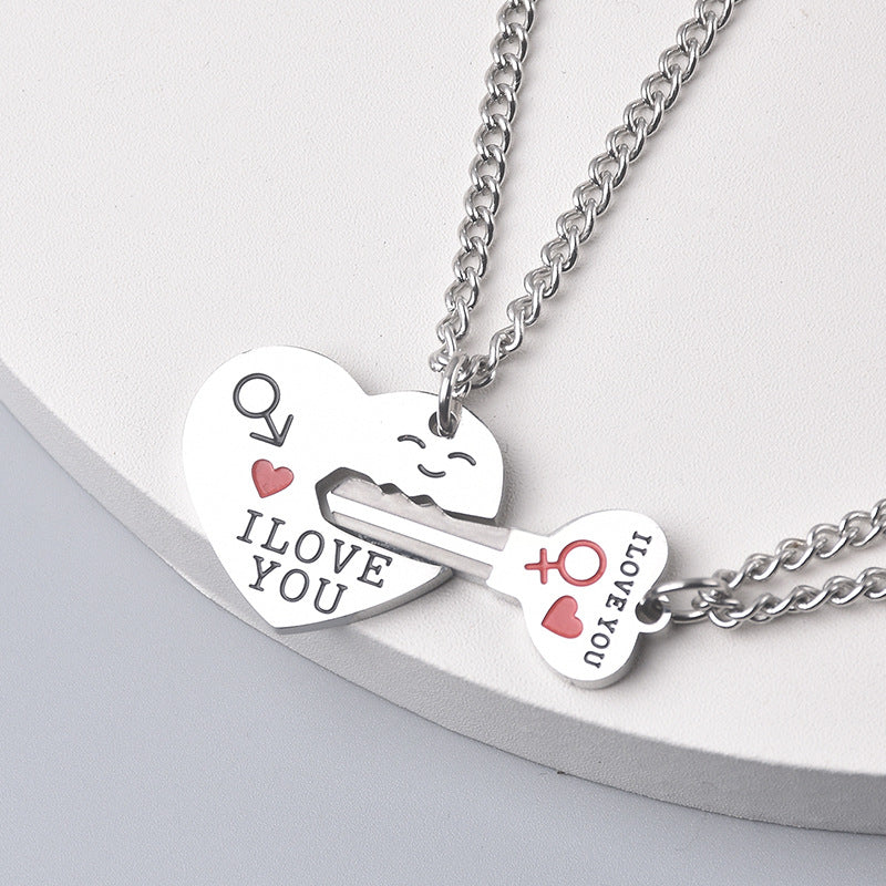 Romantic I Love You Necklace