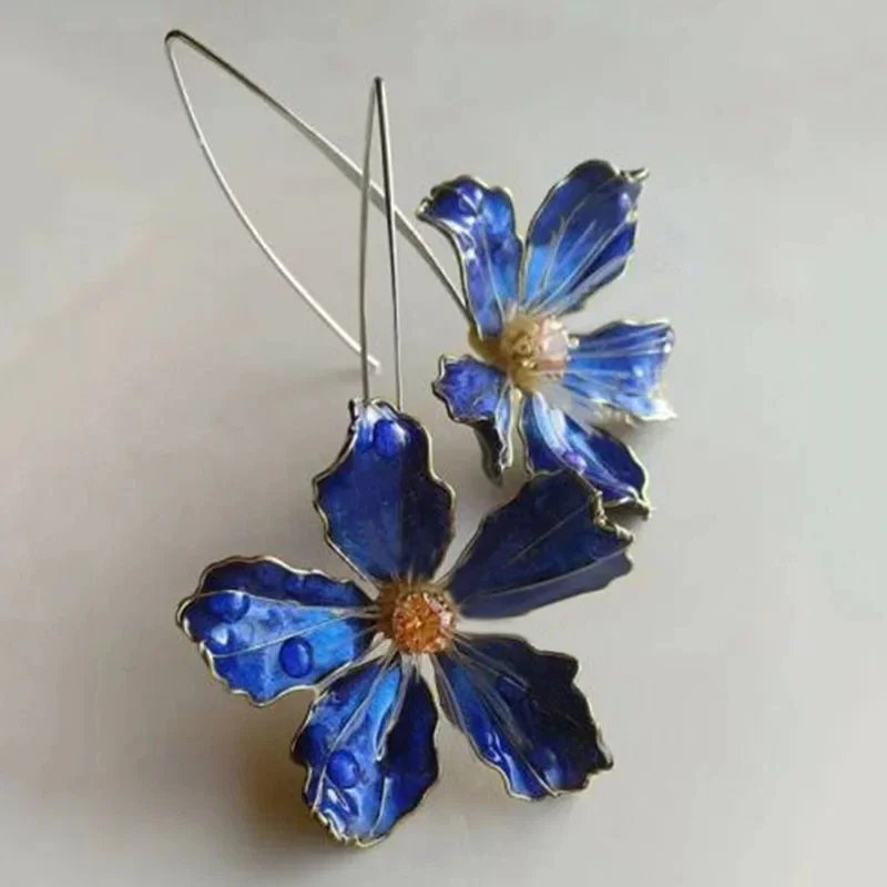 Elegant Blue Flower
