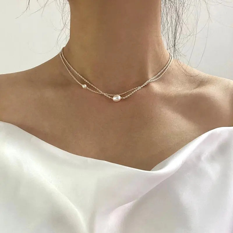 Freshwater Pearl Necklace Sustainable Ocean Inspired