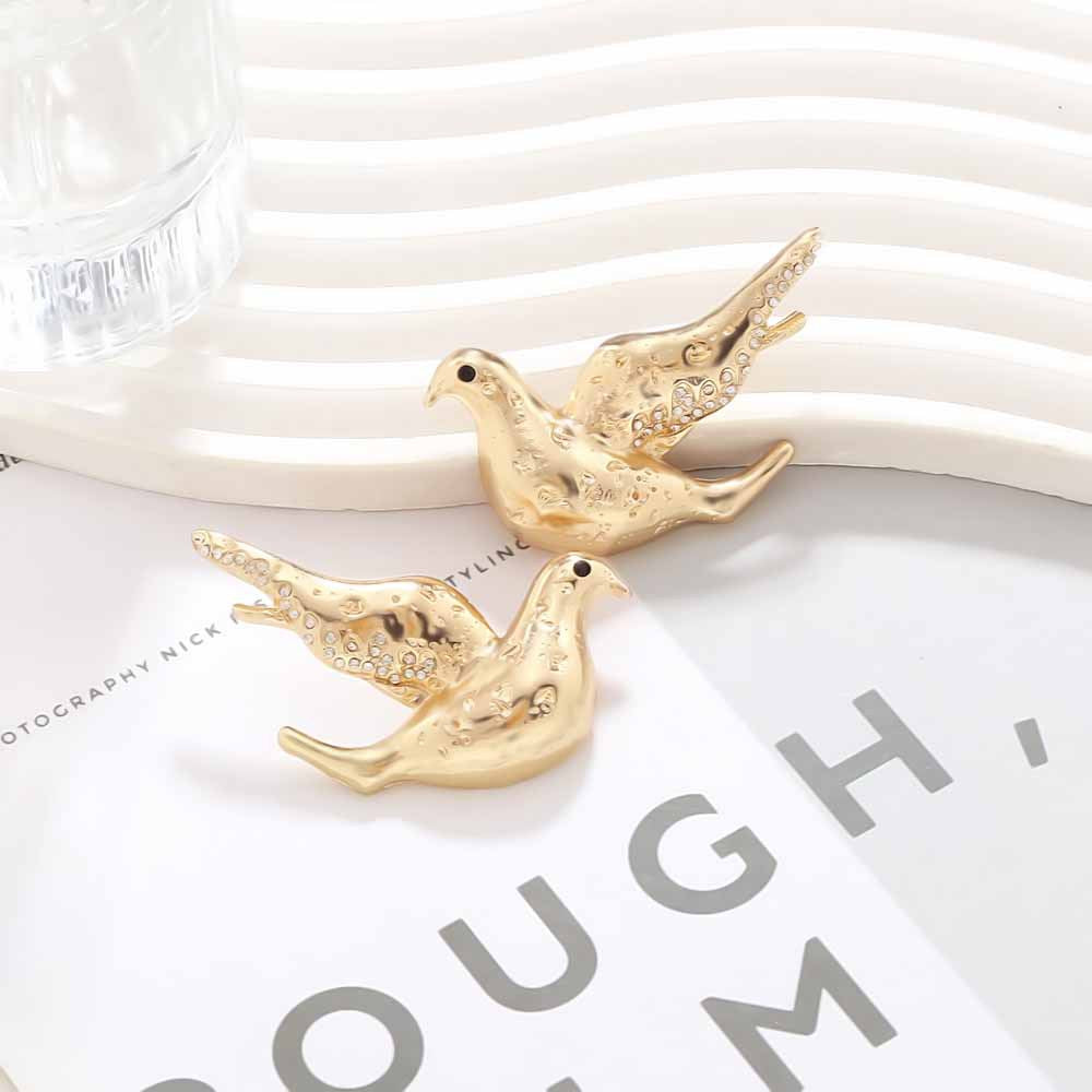 Gold Dove Earrings
