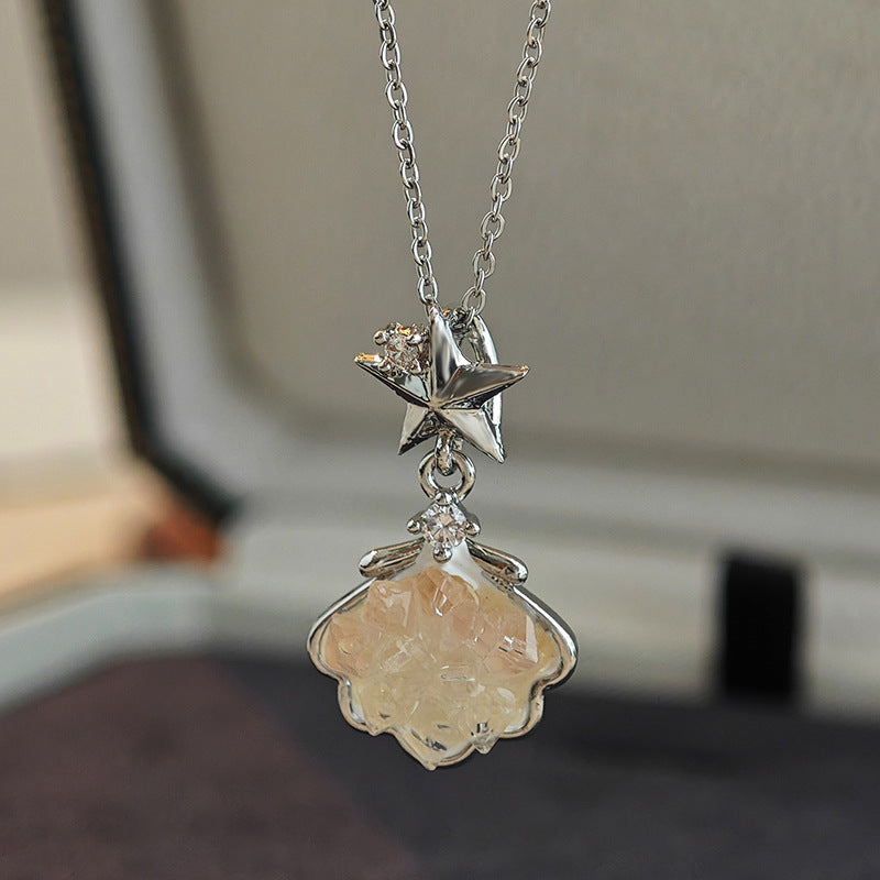 Elegant Star Crystal Necklace