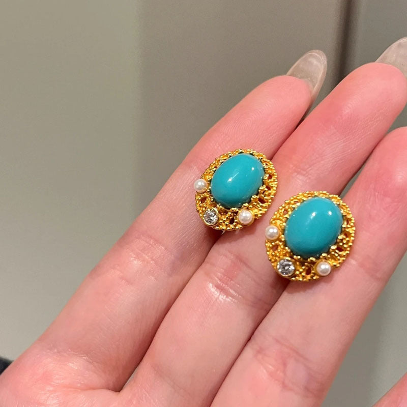 Vintage Turquoise Earrings