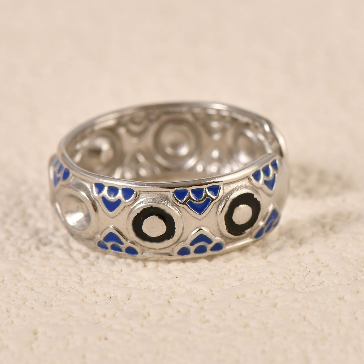 Vintage Enamel Ring