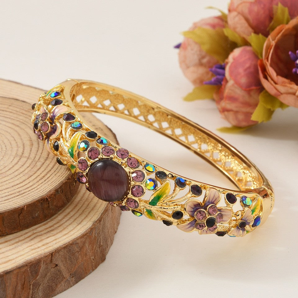 Vintage Floral Bracelet