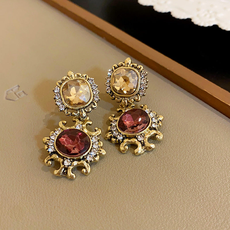 Vintage Gemstone Earrings