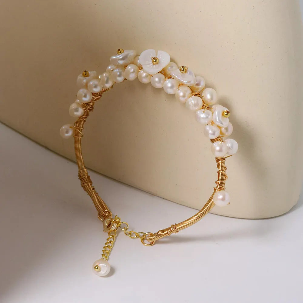 Elegant Pearl Bracelet