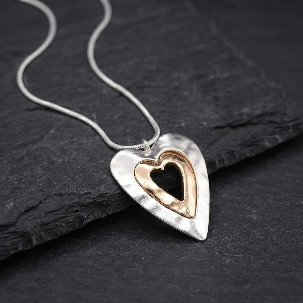 Vintage Heart Necklace
