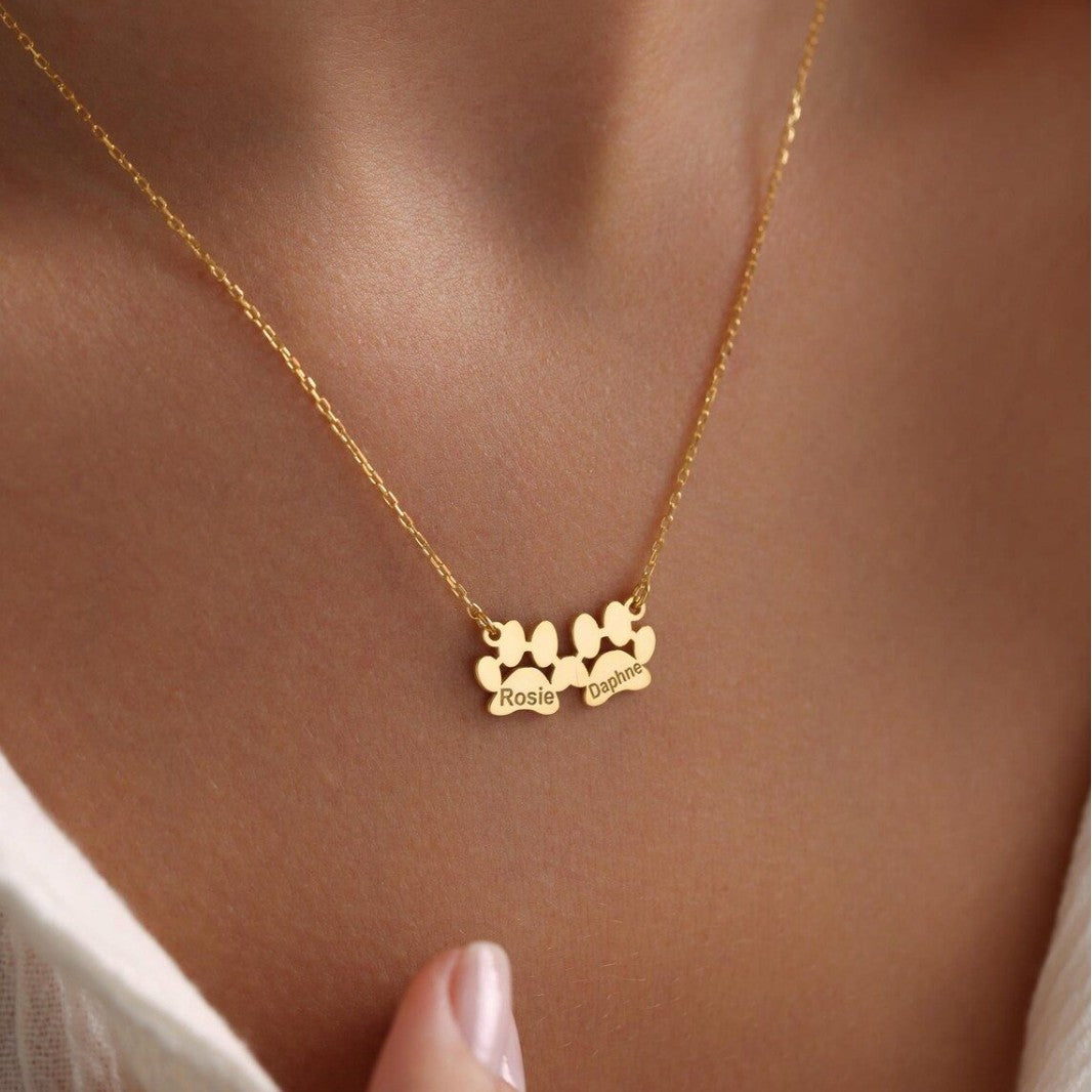 Personalized Gold Necklace