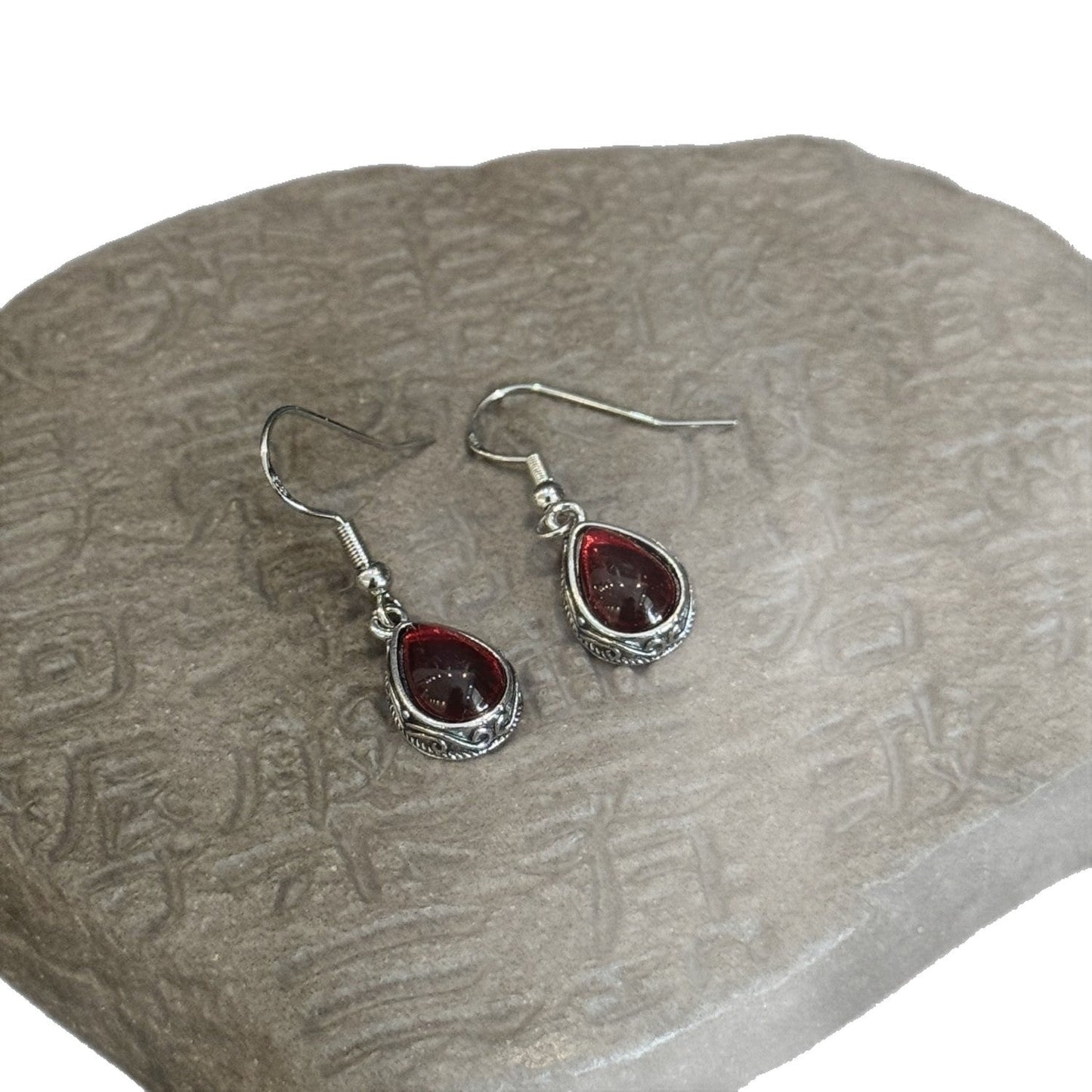 Vintage Garnet Earrings