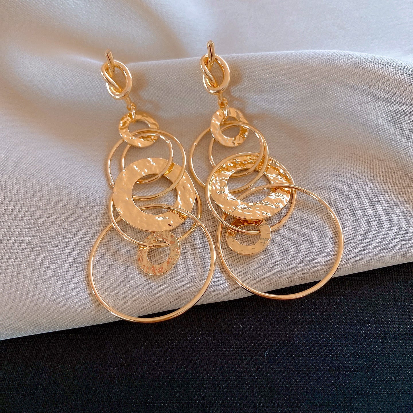 Statement Gold Earrings