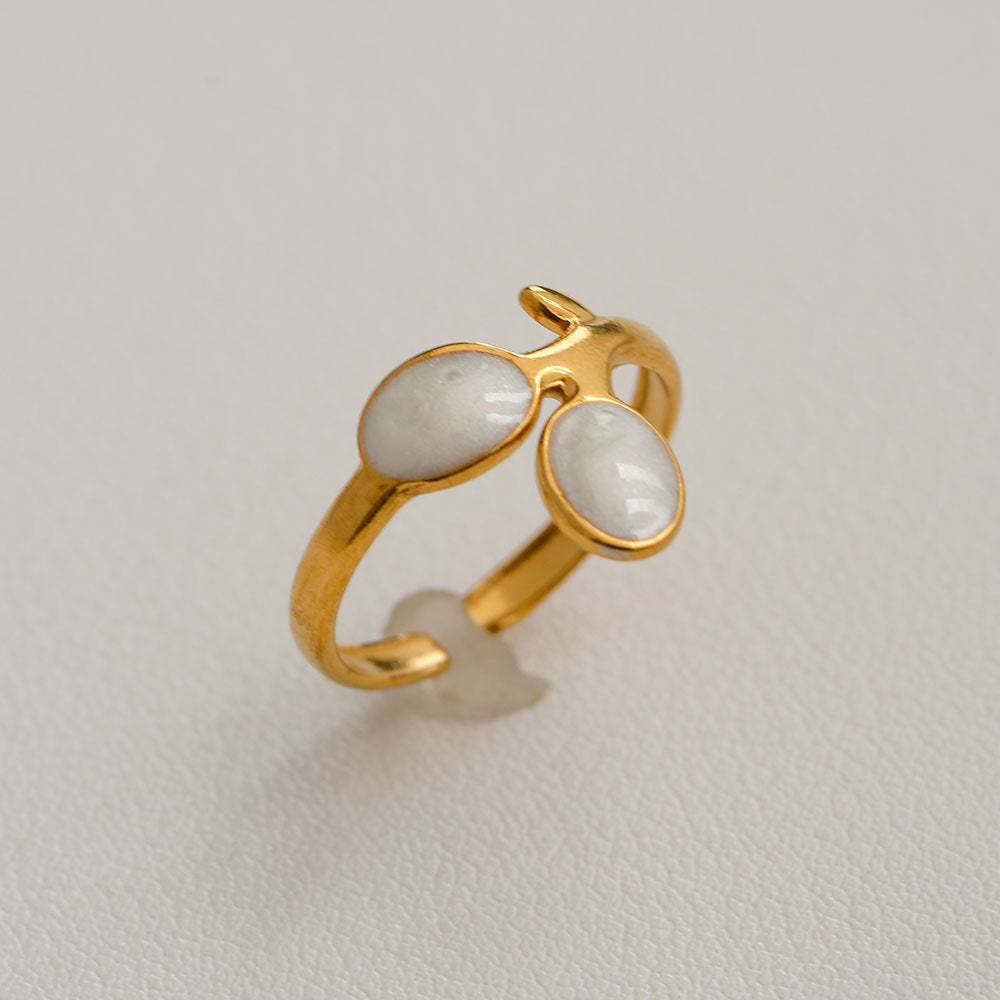 Elegant Mother Of Pearl Ring