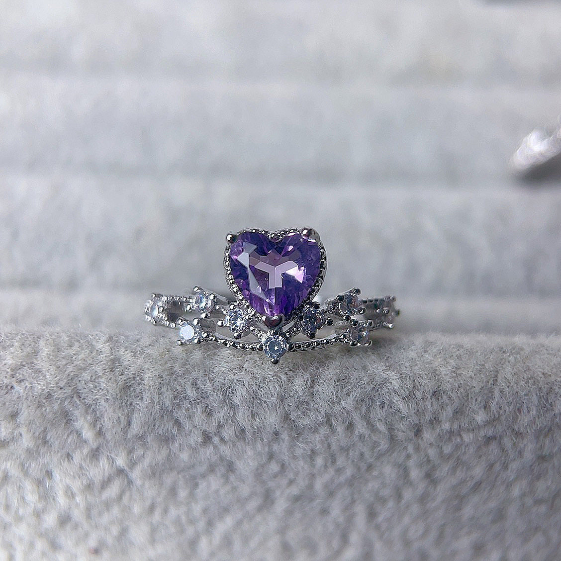 Romantic Amethyst Ring