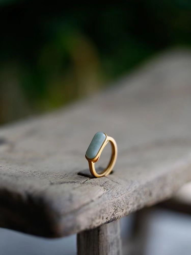 Modern Jade Ring