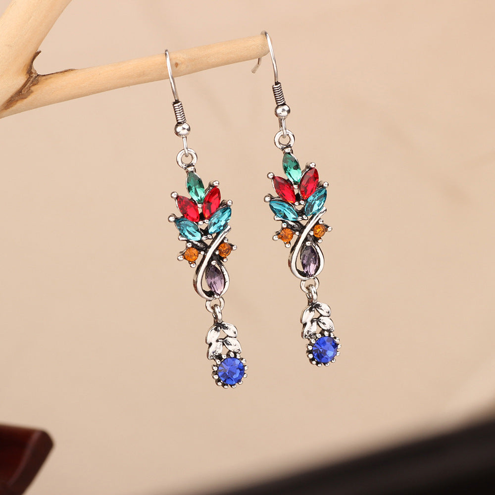 Colorful Crystal Earrings