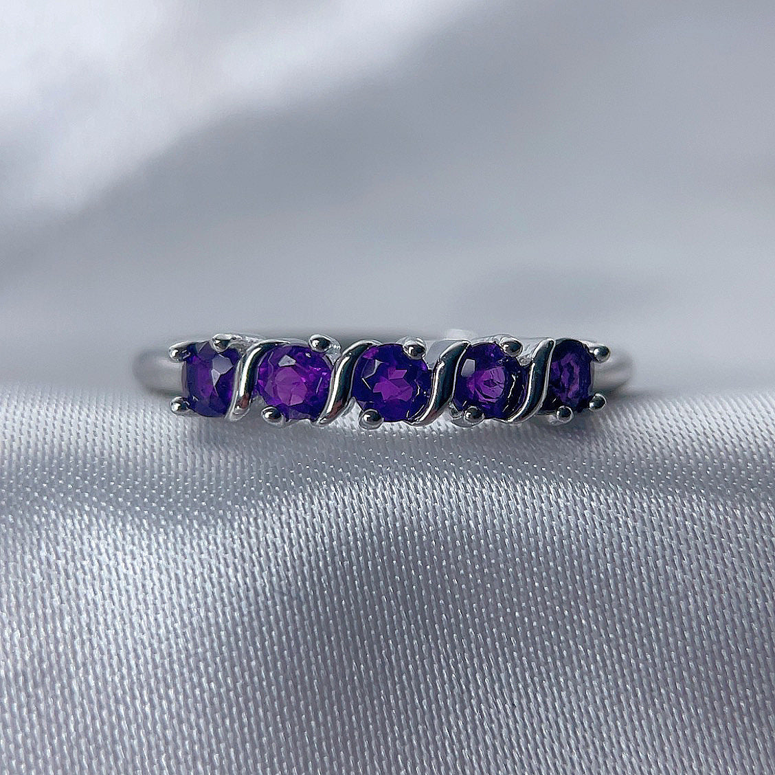 Elegant Amethyst Ring