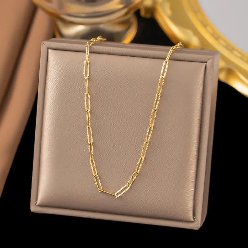 Classic Gold Chain Necklace