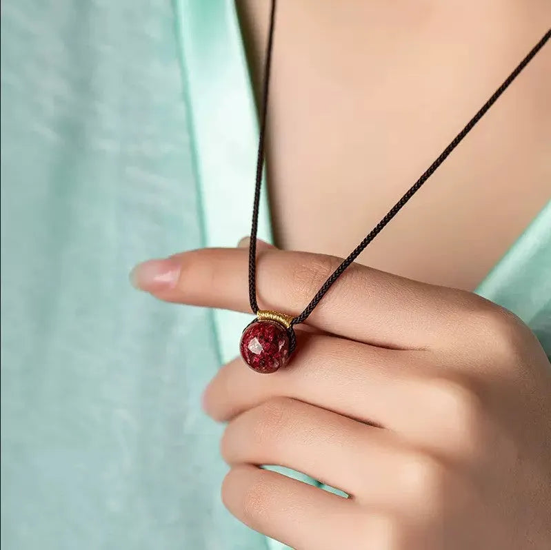 Elegant Ruby Necklace