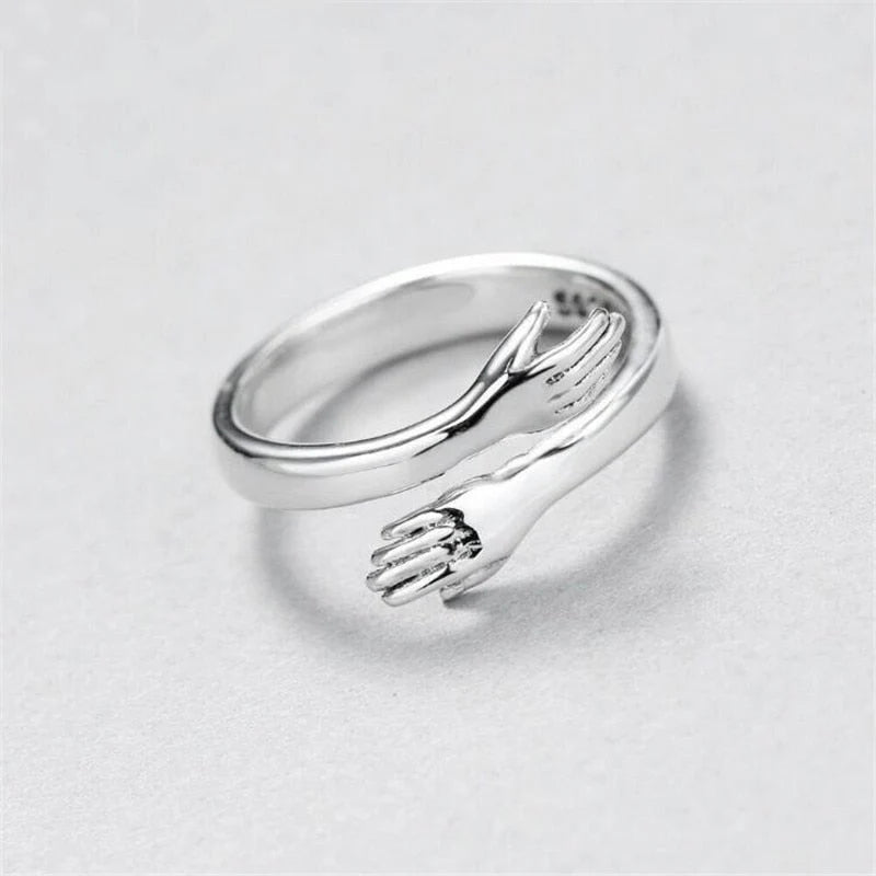 Elegant Hands Ring