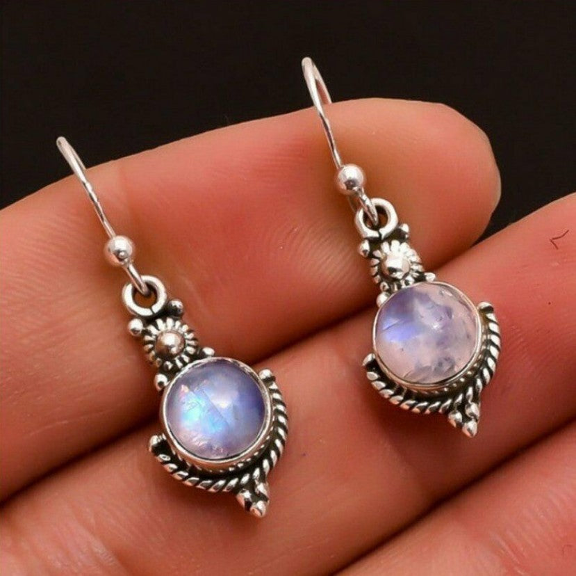 Vintage Moonstone Earrings