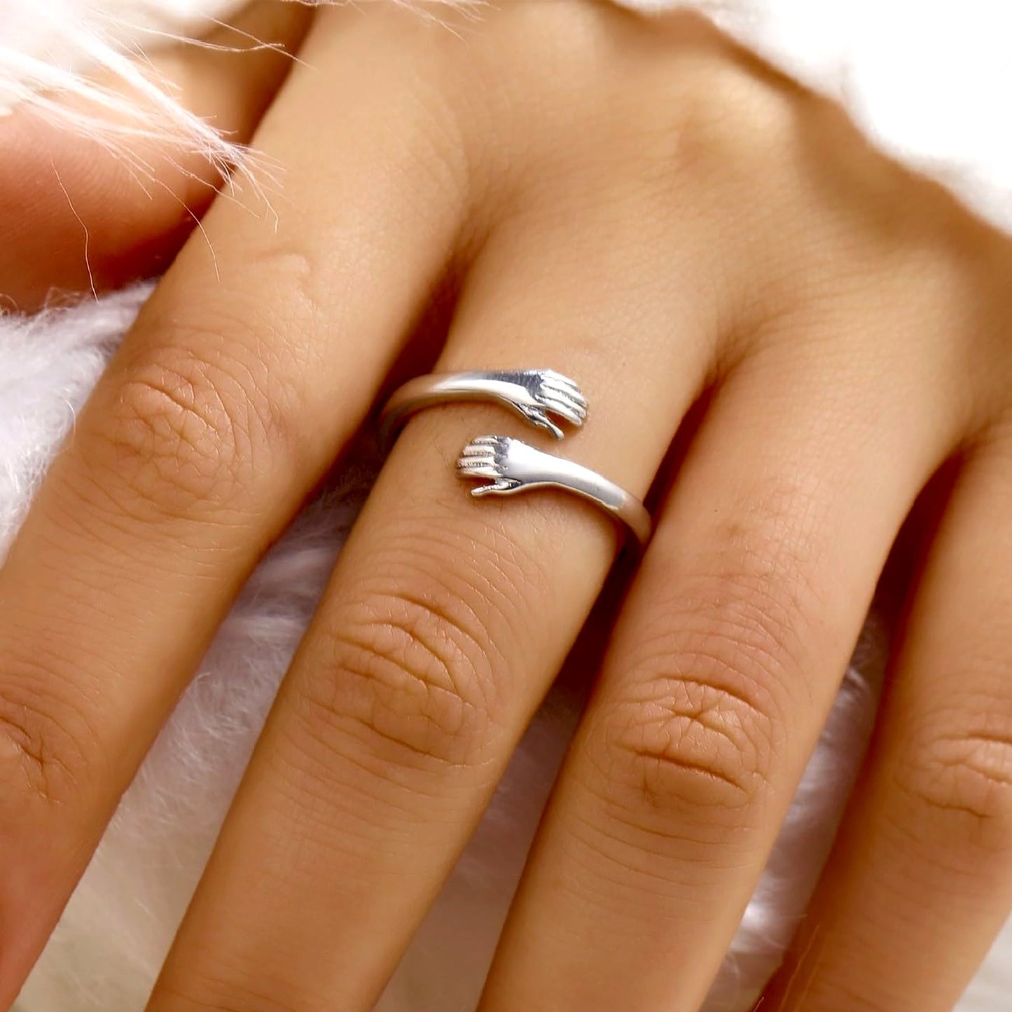 Elegant Hand Wrap Ring