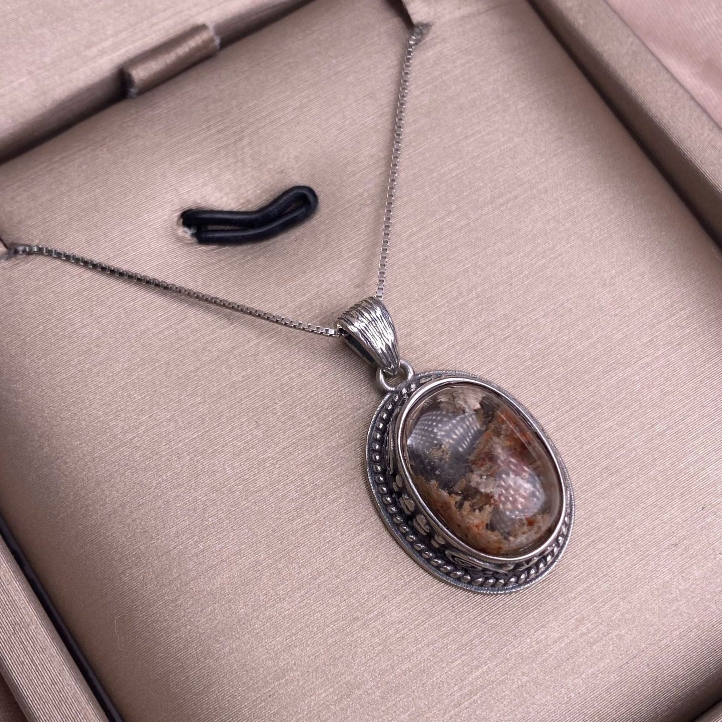 Vintage Agate Necklace