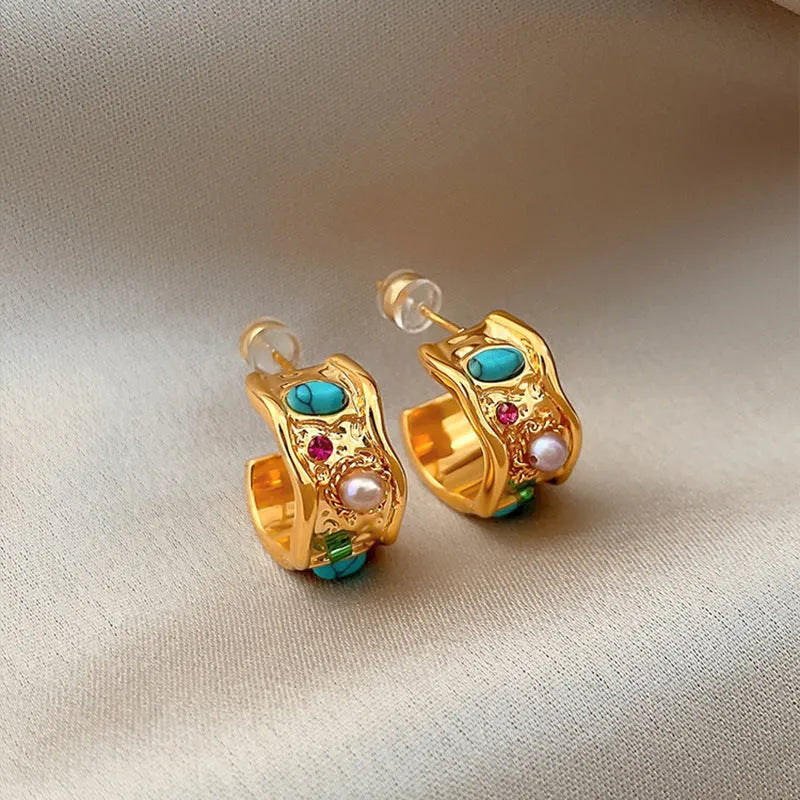 Vintage Turquoise Earrings