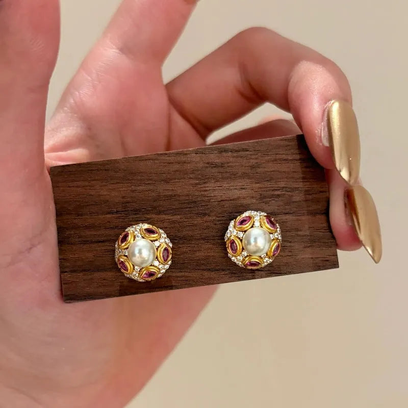 Elegant Pearl Earrings