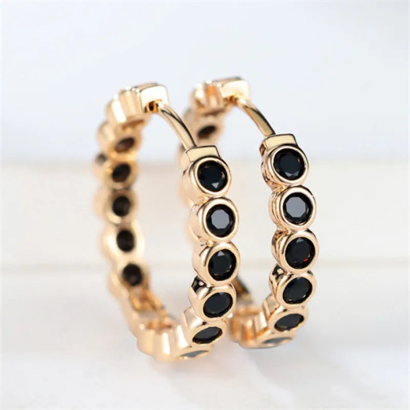 Classic Black Onyx Earrings