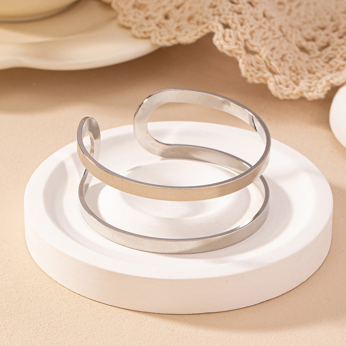 Minimalist Metal Bracelet