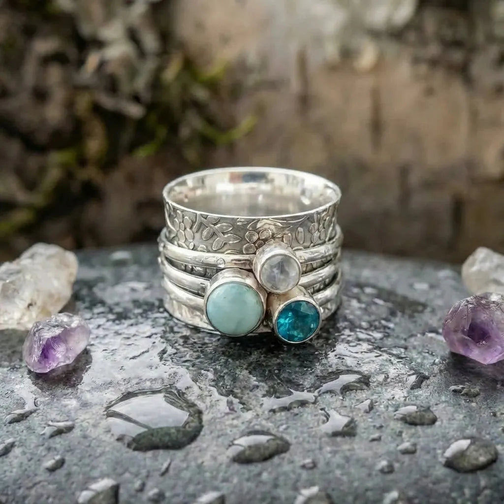 Bohemian Gemstone Ring