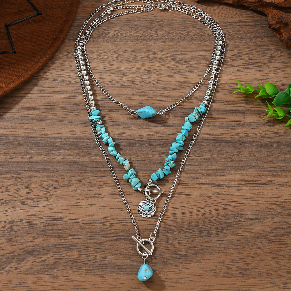 Bohemian Turquoise Necklace