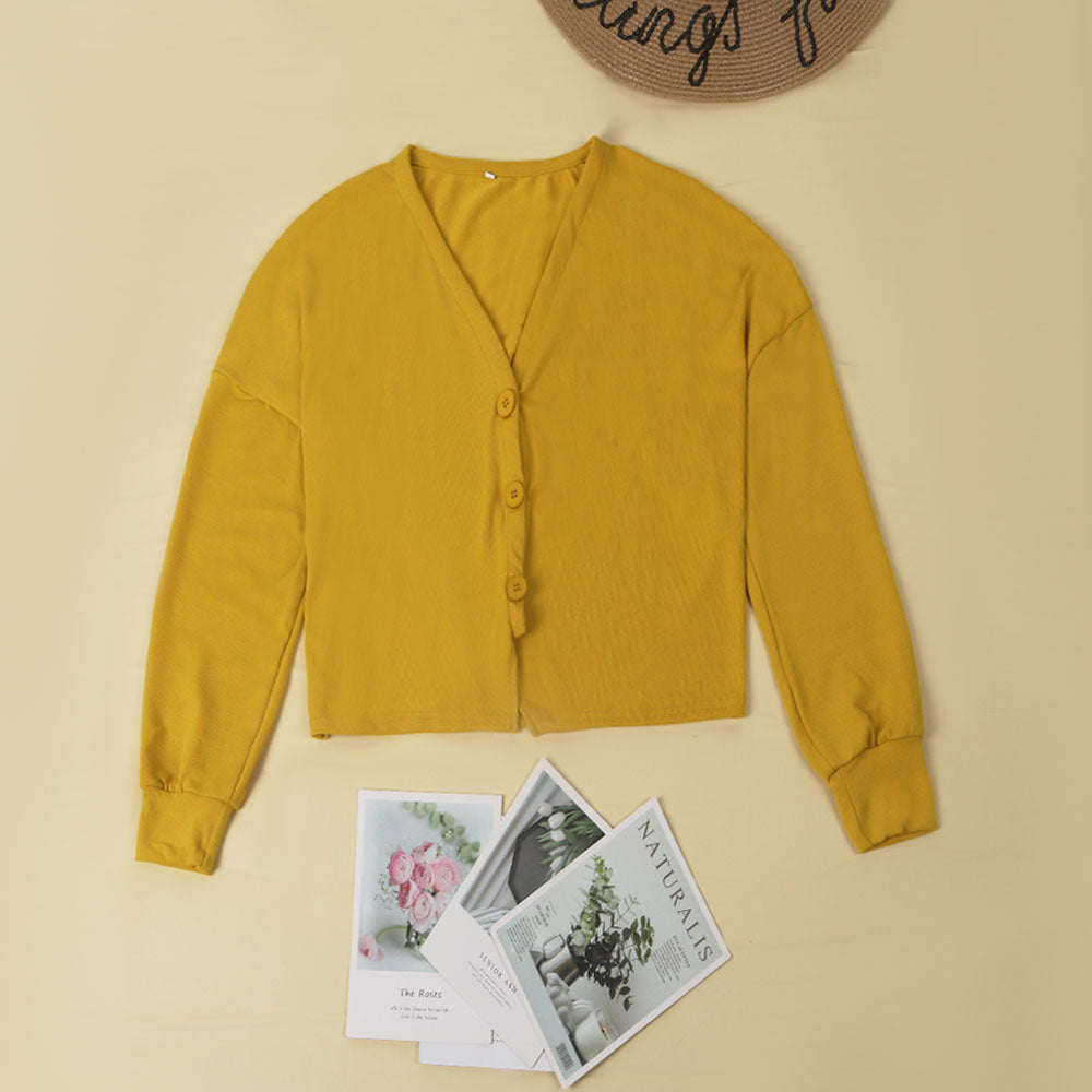Loose Knitted Cardigan ( 6 Colors )