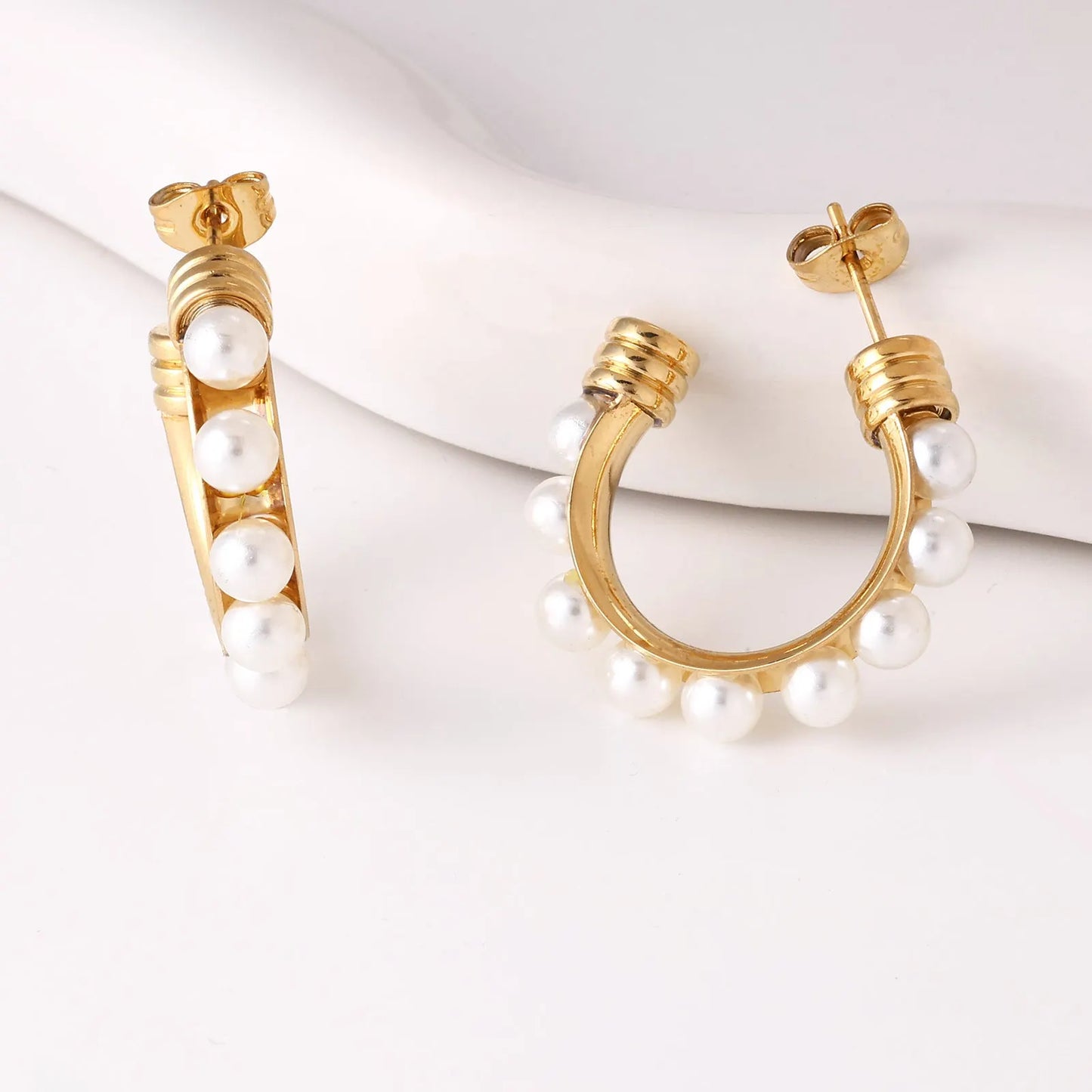 Elegant Pearl Earrings