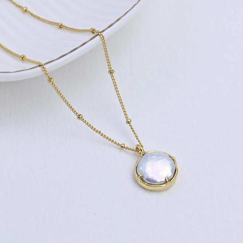 Elegant Moonstone Necklace