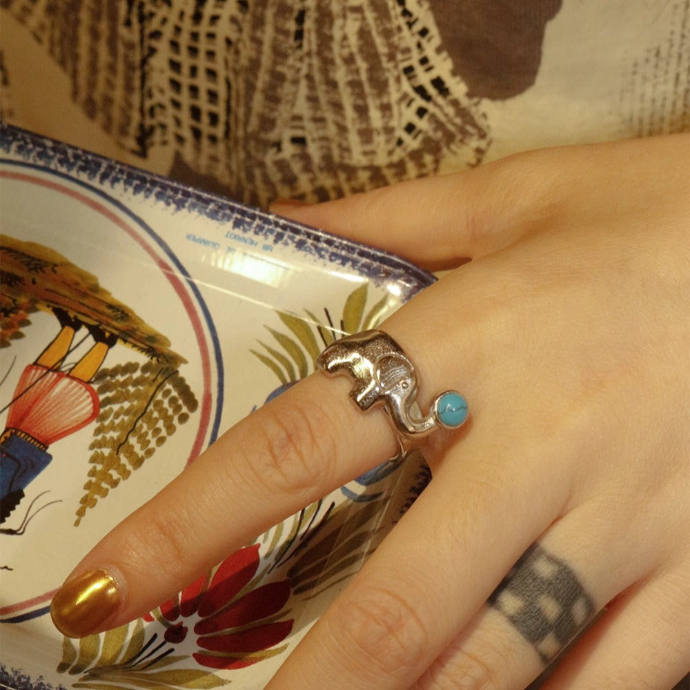 Bohemian Turquoise Ring