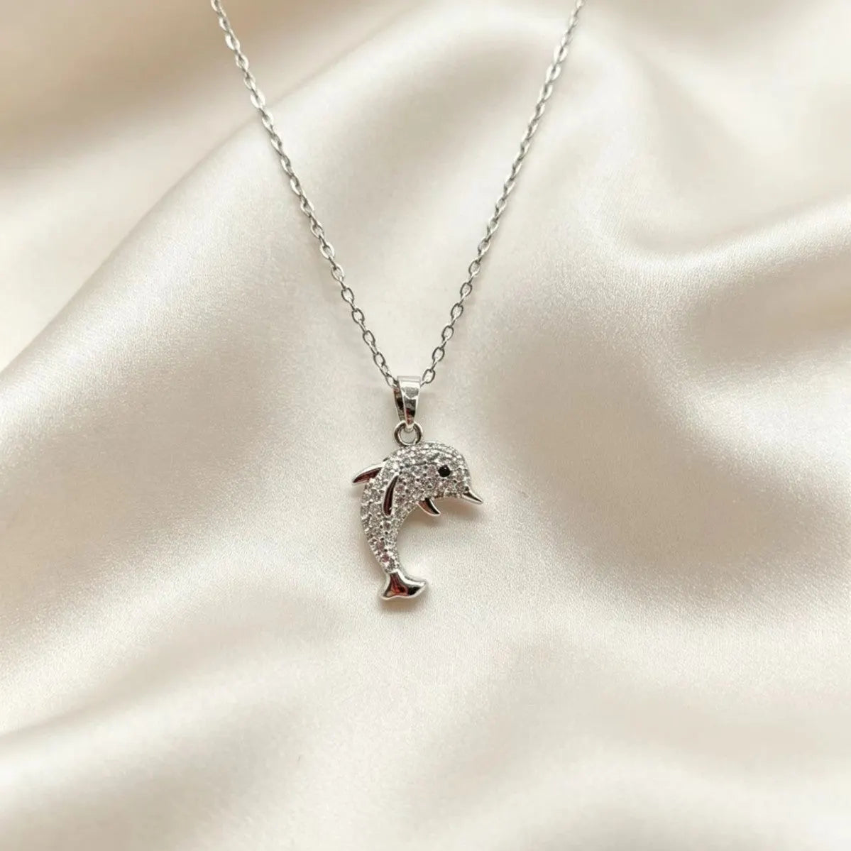 Elegant Dolphin Necklace