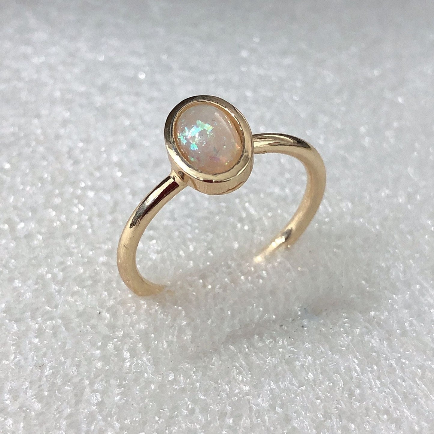 Elegant Opal Ring